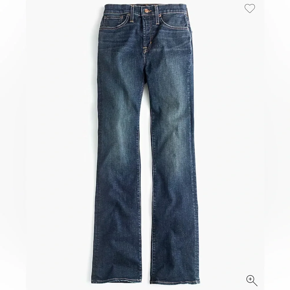 J. Crew Bootcut Jean Dark Indigo High-Rise Stretch Size 30R